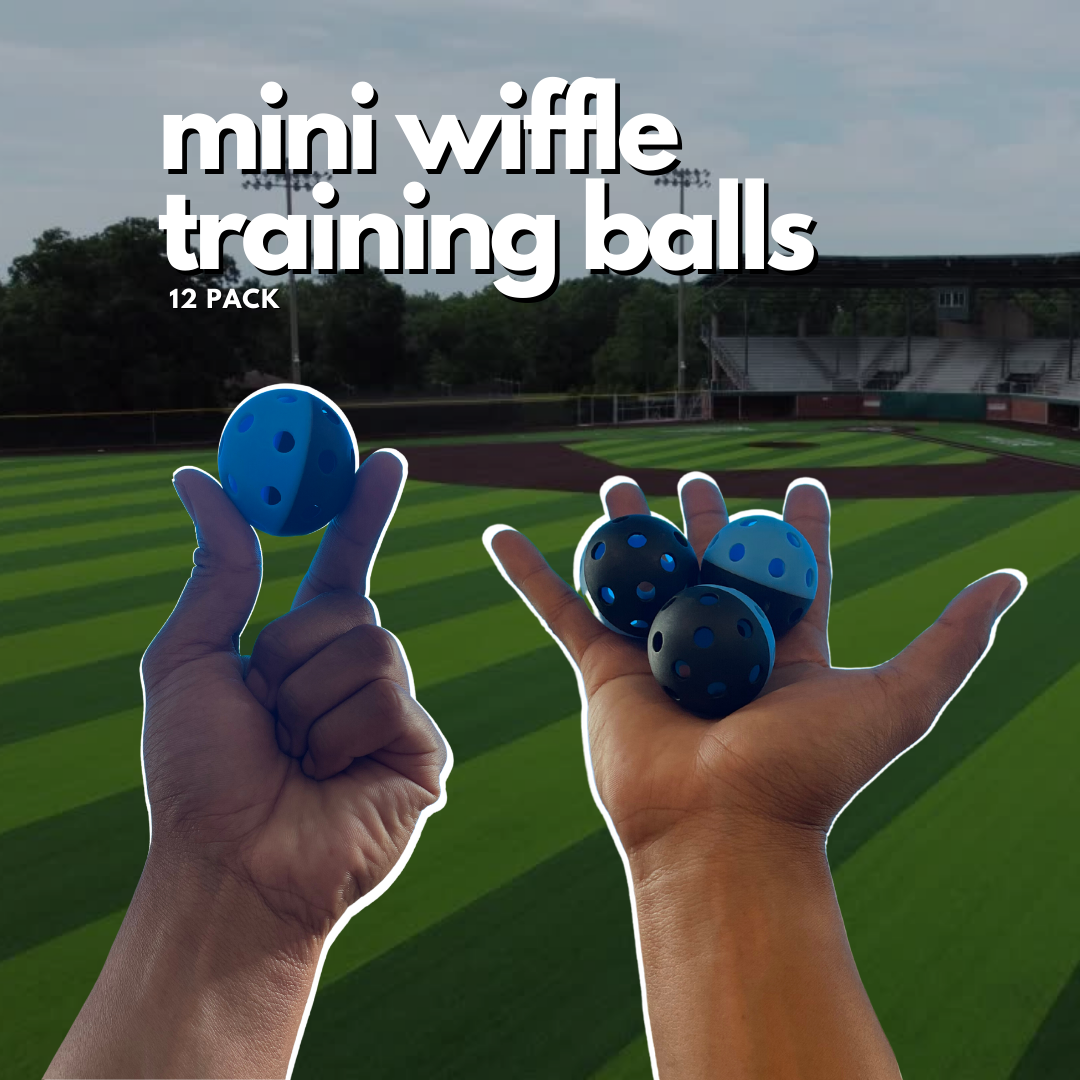 Mini Wiffle Balls 12 Pack Applied Vision Sports